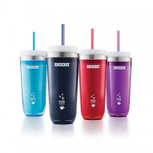  Zoku Instant Iced Coffee Maker, Reusable Beverage