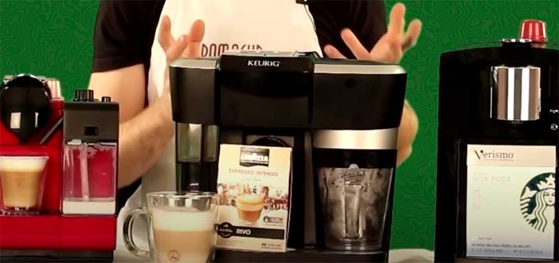 Keurig rivo espresso outlet machine